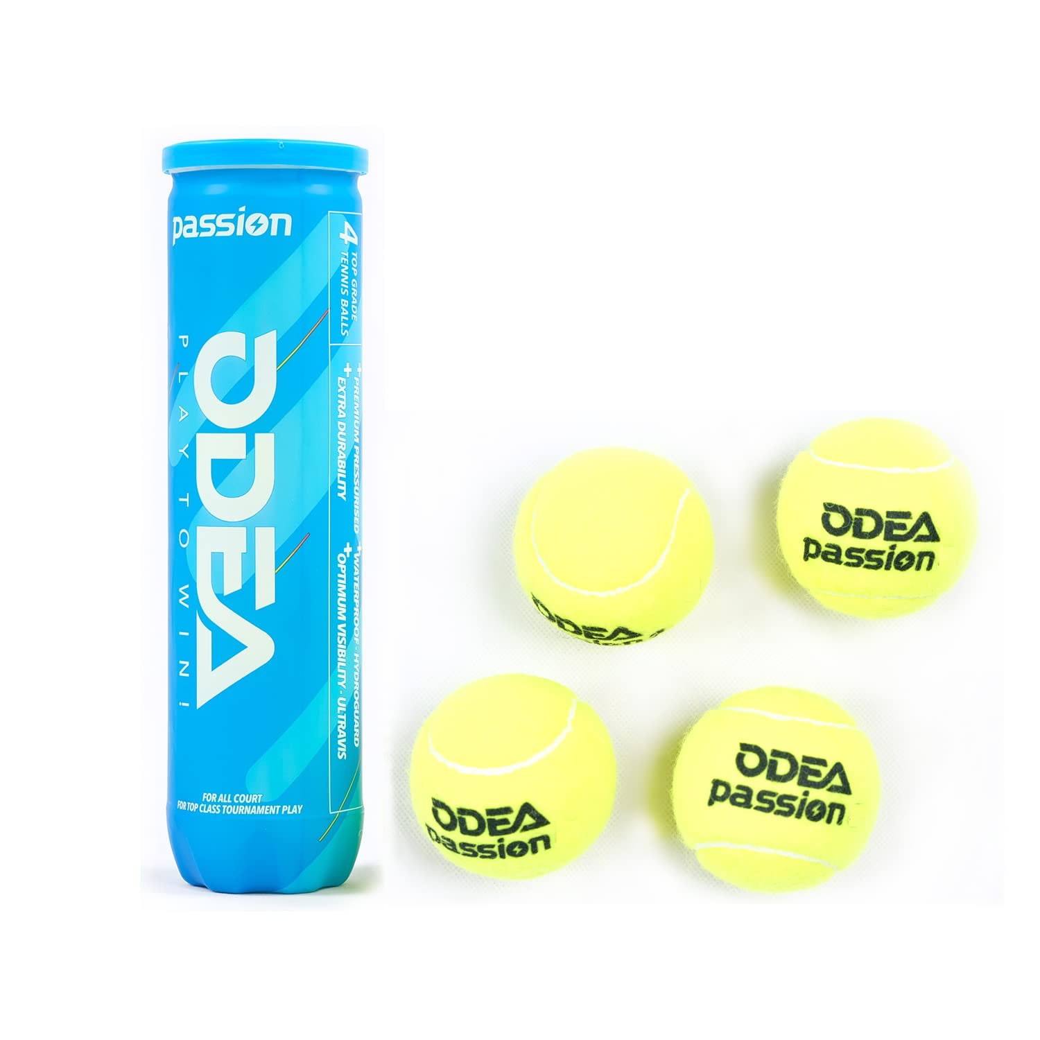 Amazon | ODEA パッションテニスボール 高弾性 テニストレーニングや